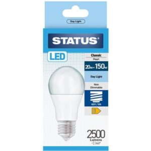 STAT LED GLS 19W=150W=150W ES OPAL DAY LIGHT