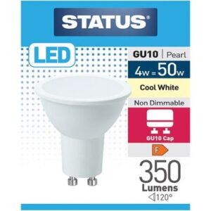 STATUS LED GU10 4.5W=345L=50W 100° COOL WHITE