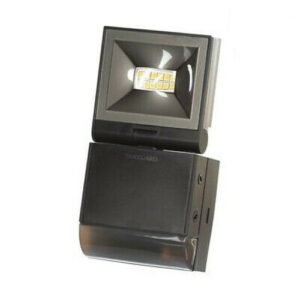 TIMEGUARD (NOT WIRED) 1 X 8.5W LED BLACK PIR FLOODLIGHT