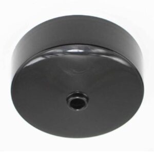 BLACK CEILING ROSE