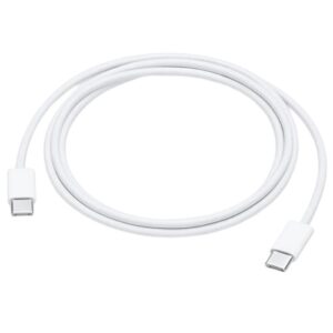 USB-C PLUG TO USB-C PLUG - 1M - WHITE