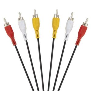 3 PHONO-3 PHONO PLUGS LEAD 1.5M