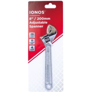 IONOS 8IN/200MM ADJUSTABLE WRENCH (MAX-25MM)
