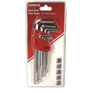 IONOS 9PCS BALL AND HEX KEY SET