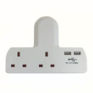 13A 2G PLUG-IN SOCKET+2 X USB (A+C)