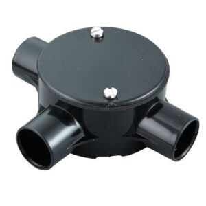 25MM 3-WAY TEE BOX BLACK
