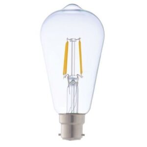 LED FILAMENT ST64 BC DIMMABLE 60W=660L CLEAR WW 27