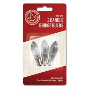3PK CANDLE BRIDGE BULB