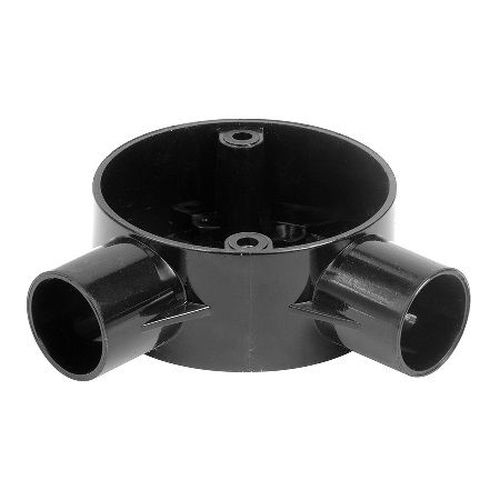 25MM 2WAY ANGLE BOX BLACK