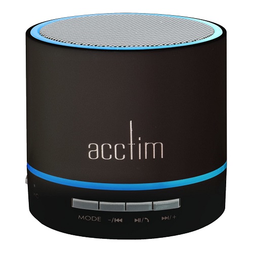ACCTIM BLACK WIRELESS BLUETOOTH SPEAKER