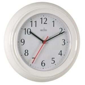ACCTIM WYCOMBE WHITE WALL CLOCK