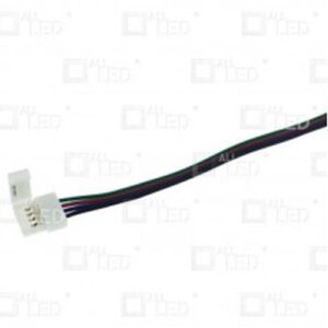 ALL LED P1 (80W@24V, 40W@12V MAX) RGB 14.4W LED RGB STRIP LIVE END CONNECTOR, IP20