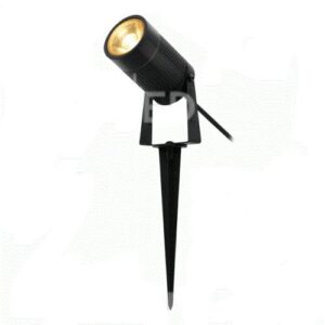 ALL LED EXCALIBUR 5W LED SPIKE LIGHT 3000K, INCLUDES ANTI-GLARE COWL & INTERCHANGEABLE COLOUR FILTERS (BLUE, RED, YELLOW, DAYLIGHT, GREEN, PURPLE), IP65