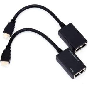 ANTIF.HDMI EXTENDER TWIN CABLE 30M CAT5E/6