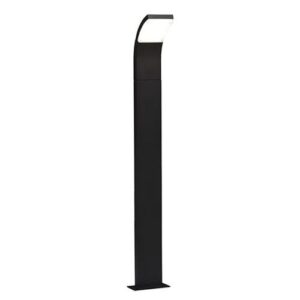 ANSELL SENZA LED 6.5W 4K 1000MM BLACK BOLLARD + PIR