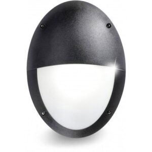 ASBAC MADDI OVAL BLK LED BULKHEAD