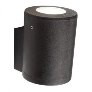ASBAC FRANCA 90-1L WALL 6W GU10 CCT LED BLACK IP55