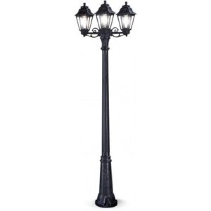 ASBAC ANNA GIGI-BISSO E27 TRIPLE HEAD POST BLACK