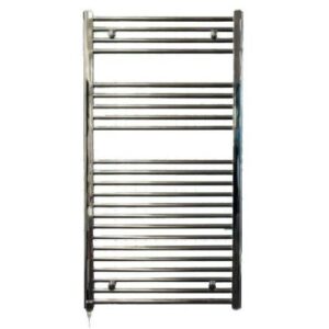 ATC 300W STRAIGHT CHROME TOWEL RADIATOR 1000X500MM