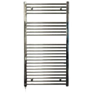 ATC 300W STRAIGHT CHROME TOWEL RADIATOR 800X500MM