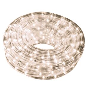 LED WARM WHITE ROPE LIGHT PER MTR