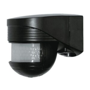 BEG 140DEG 1000W BLACK FASTFIT PIR