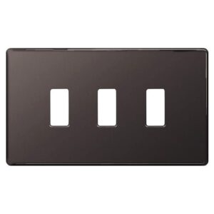 BG NEXUS 3G FACE PLATE BLACK NICKEL