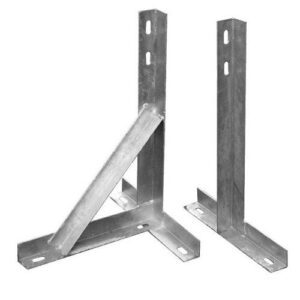24IN T&K 2PC WALL BRACKET GALV.