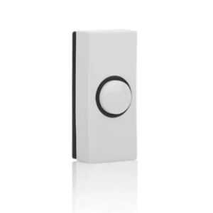 BYRON WHITE ILLUMINATED BELL PUSH ( 3008 )