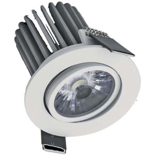 CED 8W COB COOL WHITE DIMMABLE LED DOWNLIGHT