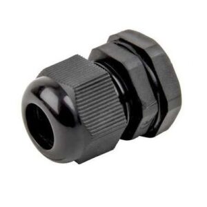 WISKA 12MM COMPRESSION GLAND (3-7MM) BLACK (EACH)