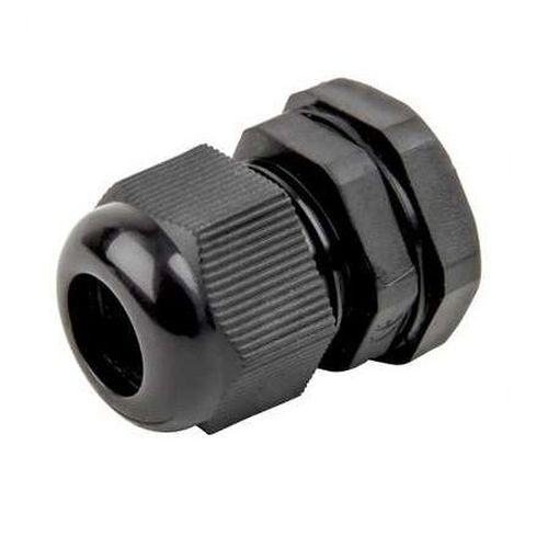 WISKA 12MM COMPRESSION GLAND (3-7MM) BLACK (EACH)