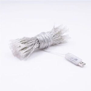 100 LED USB TIMER STRING LIGHT - WARM WHITE