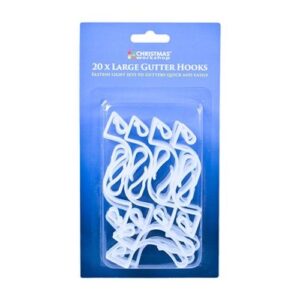 20 LARGE GUTTER HOOKS