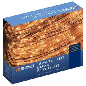 10MTR LED WHITE CHASER ROPE LIGHT