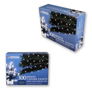 300 LED CHASER LIGHTS IN/OUT WHITE