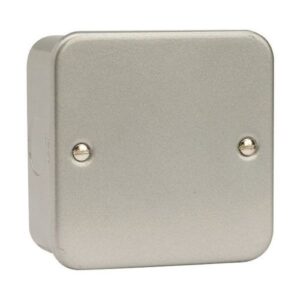 CLICK ESSENTIALS METAL CLAD 1-GANG BLANK PLATE