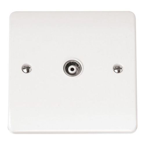 CLICK MODE TV/SATELLITE OUTLETS ISOLATED COAXIAL SOCKET SINGLE OUTLET