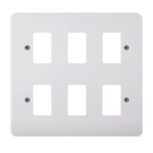 CLICK GRIDPRO MODE FRONTPLATES GRIDPRO 6-GANG MODE PLATE