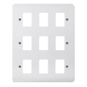 CLICK GRIDPRO MODE FRONTPLATES GRIDPRO 9-GANG MODE PLATE