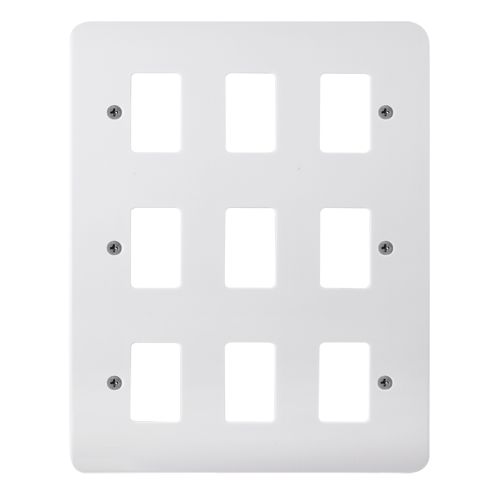 CLICK GRIDPRO MODE FRONTPLATES GRIDPRO 9-GANG MODE PLATE