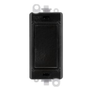 CLICK GRIDPRO MODULES 20AX 2 WAY SWITCH BLACK