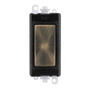 CLICK GRIDPRO MODULES BLANK BLACK ANTIQUE BRASS