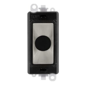 CLICK GRIDPRO MODULES 20A FLEX OUTLET BLACK SATIN CHROME