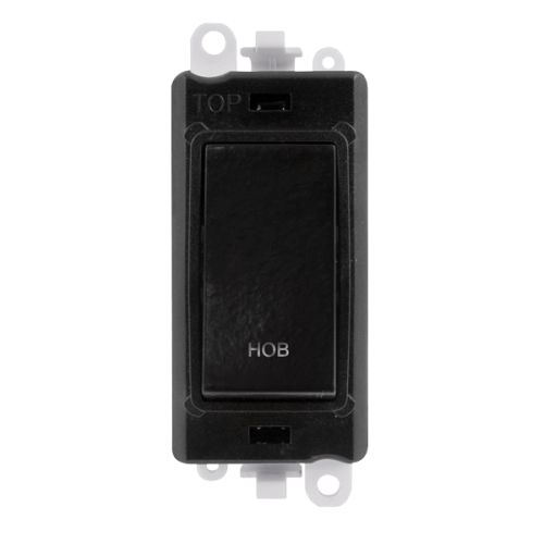 CLICK GRIDPRO BLACK 20A DP SWITCH MODULE HOB (BLACK INS)