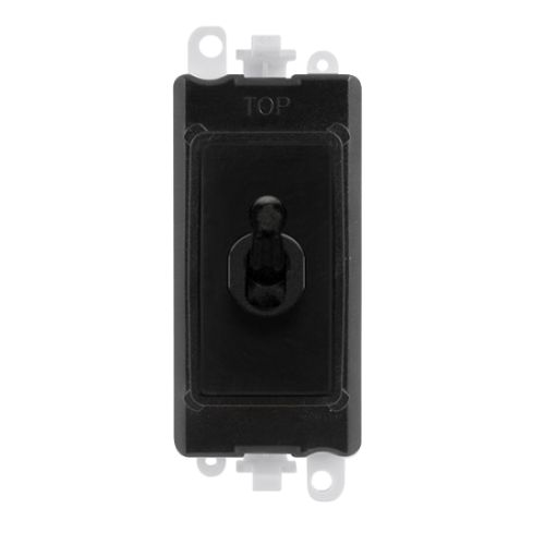 CLICK GRIDPRO MODULES 2 WAY 20AX TOGGLE SWITCH BLACK
