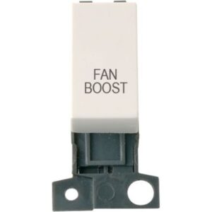 CLICK MINIGRID MOULDED MODULES 10A 2 WAY RETRACTIVE SWITCH MODULE FAN BOOST