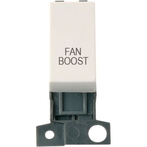 CLICK MINIGRID MOULDED MODULES 10A 2 WAY RETRACTIVE SWITCH MODULE FAN BOOST