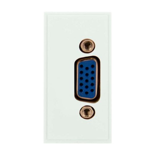 CLICK NEW MEDIA MATT SINGLE MEDIA MODULES NEW MEDIA VGA OUTLET WHITE
