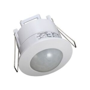 CLICK OVIA RECESSED 360-DEG LOW PROFILE FLUSH PIR WHITE